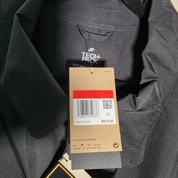 Nike Tech Pack Gore-Tex Waterproof Jacket Overcoat  Xl New Retail $375 - Picture 9 of 13
